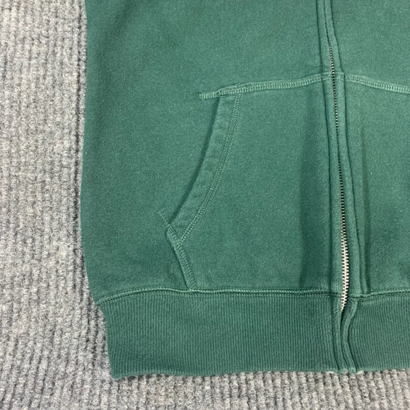 Nike Michigan State Spartans Hoodie Boys Medium Green Full Zip Sweatshirt Swoosh - Picture 7 of 13